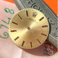 Rolex Rare Oyster Perpetual Sigma Dial Cadran champagne 6748 Oyster Perpetual 31mm 6745,6747,6748,6751,6753