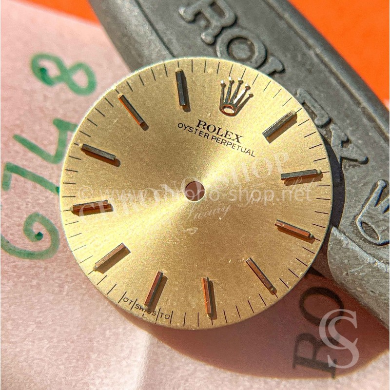 Rolex Rare Oyster Perpetual Sigma Dial Cadran champagne 6748 Oyster Perpetual 31mm 6745,6747,6748,6751,6753