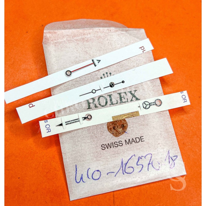 ROLEX SET AIGUILLES COULEUR NOIR LUMINOVA...