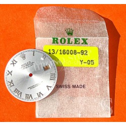 Rolex Genuine Silvered Silk WG Romans numerals dial Datejust 16230,116234,116200,16233 calibres 3035,3135