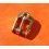 VINTAGE OMEGA BOUCLE ARDILLON LADIES 6mm BIG LOGO PLAQUE OR BRACELET CUIR