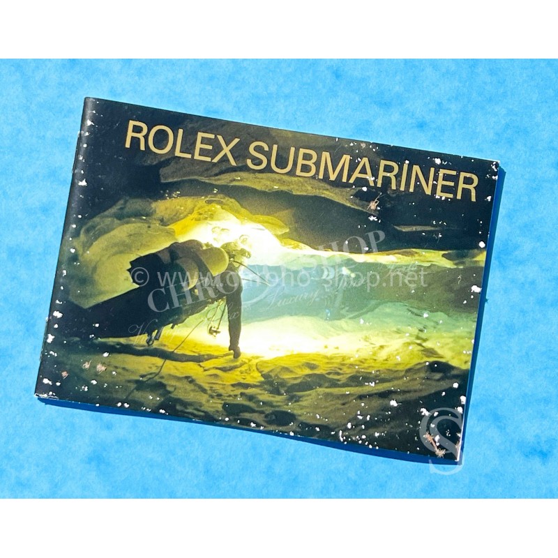 Rolex 2003 Submariner,Sea Dweller booklet manual french Submariner watches 14060M,16613,16610,16618,16600 Rolex 2003 Submariner,Sea Dweller booklet manual french Submariner watches 14060M,16613,16610,16618,16600