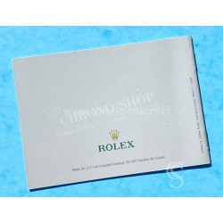 Rolex 2003 Submariner,Sea Dweller booklet manual french Submariner watches 14060M,16613,16610,16618,16600