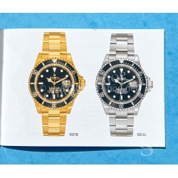 Rolex 2003 Submariner,Sea Dweller booklet manual french Submariner watches 14060M,16613,16610,16618,16600