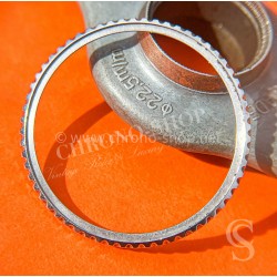 VINTAGE ROLEX LUNETTE ACIER ROTATIVE BIDIRECTIONNELLE MONTRES ANCIENNES GMT MASTER 1675, 16750