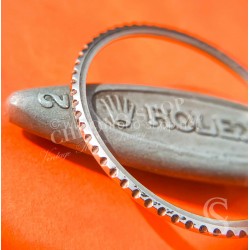 VINTAGE ROLEX LUNETTE ACIER ROTATIVE BIDIRECTIONNELLE MONTRES ANCIENNES GMT MASTER 1675, 16750