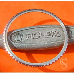 VINTAGE ROLEX LUNETTE ACIER ROTATIVE BIDIRECTIONNELLE MONTRES ANCIENNES GMT MASTER 1675, 16750