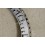 Rolex Genuine watch part Platinum Yacht-Master 16622 Bidirectional Rotative Grey Bezel Embossed Numbers