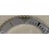 Rolex Genuine watch part Platinum Yacht-Master 16622 Bidirectional Rotative Grey Bezel Embossed Numbers