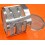 Horlogerie Panier ultrasons aluminium 70mm nettoyage avec 3 compartiments paniers séparateurs