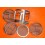 Horlogerie Panier ultrasons aluminium 70mm nettoyage avec 3 compartiments paniers séparateurs
