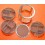 Horlogerie Panier ultrasons aluminium 70mm nettoyage avec 3 compartiments paniers séparateurs