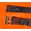 FORTIS BRACELET MONTRES AUTHENTIQUE CUIR LEZARD MARRON TABAC 17mm EXTRA FIN AVEC BOUCLE ARDILLON
