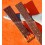 FORTIS BRACELET MONTRES AUTHENTIQUE CUIR LEZARD MARRON TABAC 17mm EXTRA FIN AVEC BOUCLE ARDILLON