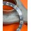 Rolex 70's Vintage Bezel faded insert grey metal color Graduated 1675,16750 Watch inlay part
