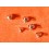 Rolex Ref 5100 fourniture horlogerie 5 x vis de boitier calibres 3135,3130,3175 Ref 3135-5100