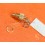 Rolex P402 screwing nuts and spring Yellow Gold for pushers vintages 6263,6265,16523,16528,116528,116518 watch Daytona