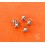 Rolex New Authentic Watch spares accessories 5100 furniture Rolex 3135-5100 Case 5 x Screws