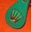 Accessories / Rolex Promotional Green Leather Key Ring Holder Goodies accessories collectibles
