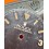 Rolex 1954 Original Legendary Watch dial Submariner 6200 KING SUB 1954 Gilt Original  Swiss Chaptering dial for sale