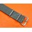 VINTAGE 80's BRACELET NATO 20mm COULEUR GRIS ANTHRACITE MONTRES ANCIENNES SUBMARINER JAMES BOND 6538,6536,5510,5508,5517