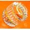 OMEGA RARE COLLECTOR PRESSE PAPIERS CRISTAL REMONTOIR  FUSOIDE AVEC LOGO OMEGA
