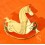 OMEGA Original Rare Watch Emblem Brass Gold color rocking Seahorse Shop Display Seamaster diver watches