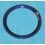 RARE INSERT LUNETTE BLEU ROLEX SUBMARINER 16613, 16618, 16803, 16808 AVEC PERLE LUMINOVA