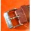 Yema 60.67.37 rallygraf formica Vintage Original 70's perforated Rally leather strap tobbaco 20mm endpieces