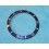 RARE INSERT LUNETTE BLEU ROLEX SUBMARINER 16613, 16618, 16803, 16808 AVEC PERLE LUMINOVA