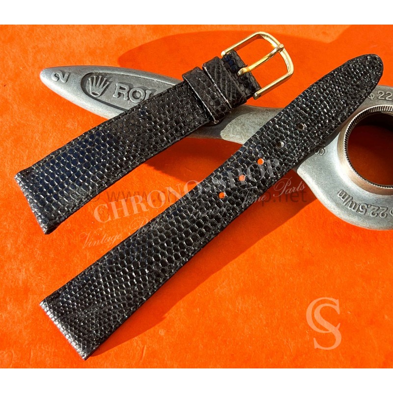 Bracelet De Montre Vintage En Cuir Véritable - Style Cordette Marron Ou Rouge