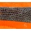 VINTAGE BRACELET MONTRES AUTHENTIQUE CUIR LEZARD COULEUR NOIR 20mm EXTRA FIN