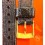 Vintage 70's Swiss Made Leather plastic waterproof alligator style black color watch strap 16mm Ref 109S 16M