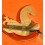 OMEGA Original Rare Watch Emblem Brass Gold color rocking Seahorse Shop Display Seamaster diver watches