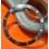 ROLEX GENUINE FADED GREY BLUE INSERT MIDFONT MK IV SUBMARINER 5513,1680,5512,5514,5517 TUDOR 7928,7021,7016,9411