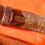VINTAGE BRACELET HADLEY ROMA MONTRES AUTHENTIQUE CUIR LEZARD COULEUR MARRON CHOCOLAT 16mm