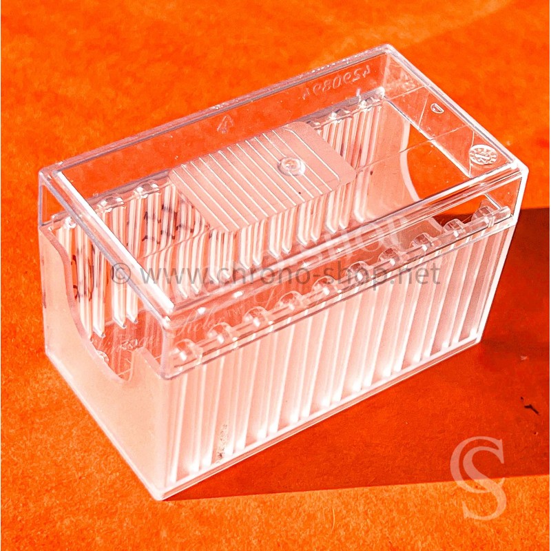 Rolex original transparent sliding plastic Storage tools watch spares for sale