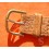 Genuine Rare peccary leather watch strap band 17mm brown caramel color