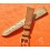 Genuine Rare peccary leather watch strap band 17mm brown caramel color