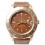 Rolex vintage 70's Faded Grey Brown Bronze patina GMT MASTER EXOTIC 1675,16750,16753,16758,1675/8,1675/3 Watch Bezel Insert part