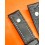 Original Hanhart Leather strap PIONEER MonoControl, TwinControl Calf strap black 21 mm Steve McQueen Hanhart 417 ES 42mm
