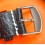 Handcrafted Genuine watch Bund bracelet 22mm Buffalo Leather Watch Band strap black color with white stitching