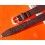 Vintage 70's Swiss Made Leather plastic waterproof leather style black color watch strap 18mm