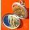 LIP Chronomètre Pocket watch mechanical movement 402 13S155 Gousset watch in chromed metal Art Deco period