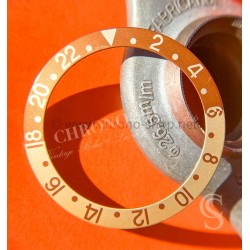 ROLEX VINTAGE 70's FAT FONT SERIFS INSERT MONTRES ANCIENNES GMT MASTER 1675,16753,16758,1675/3,1675/8 Rootbeer