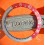 ROLEX RED BACK VINTAGE 70's PATINATED BEZEL INSERT FADED PEPSI RED BLUE GMT MASTER 1675,16750 WATCH INLAY PART