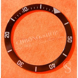 Yema New old of stock Original bezel insert black color 37mm silver divers vintages watches for sale