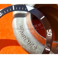Yema New old of stock Original bezel insert black color 37mm silver divers vintages watches for sale