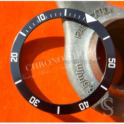 Yema New old of stock Original bezel insert black color 37mm silver divers vintages watches for sale