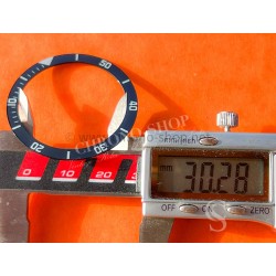 Yema New old of stock Original bezel insert black color 37mm silver divers vintages watches for sale